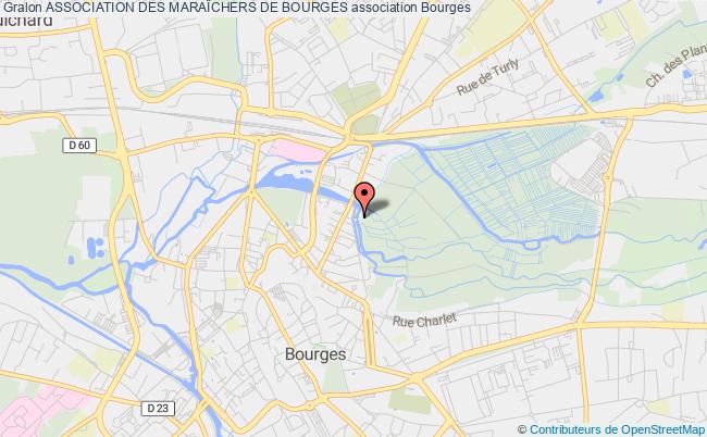 plan association Association Des MaraÎchers De Bourges Bourges