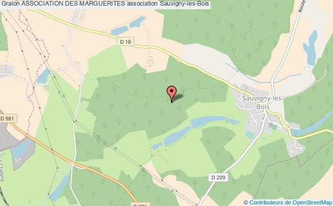 plan association Association Des Marguerites Sauvigny-les-Bois