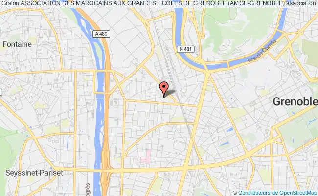 plan association Association Des Marocains Aux Grandes Ecoles De Grenoble (amge-grenoble) Grenoble