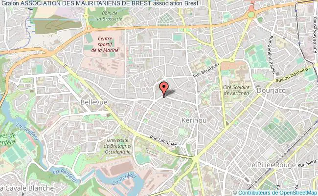 plan association Association Des Mauritaniens De Brest Brest