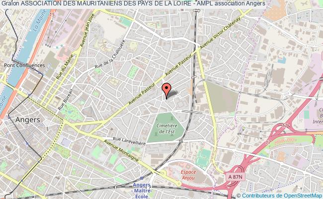 plan association Association Des Mauritaniens Des Pays De La Loire - Ampl Angers