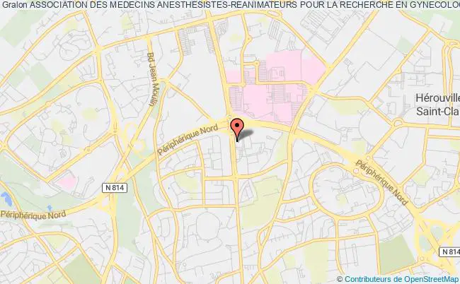 plan association Association Des Medecins Anesthesistes-reanimateurs Pour La Recherche En Gynecologie-obstetrique Caen