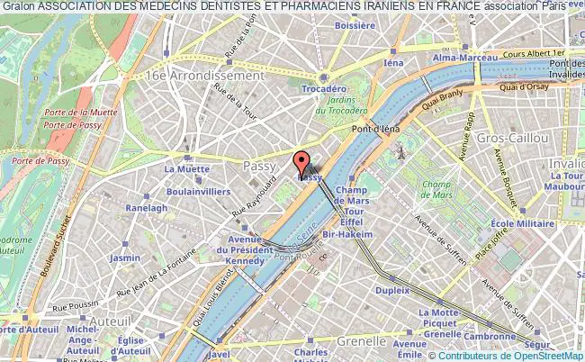 plan association Association Des Medecins Dentistes Et Pharmaciens Iraniens En France Paris