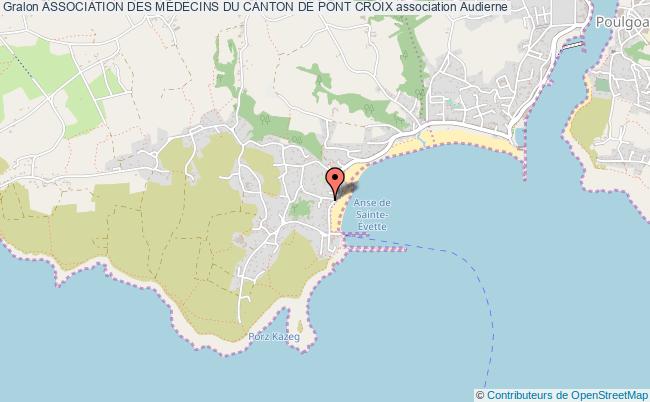 plan association Association Des MÉdecins Du Canton De Pont Croix Audierne