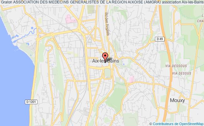 ASSOCIATION DES MEDECINS GENERALISTES DE LA REGION AIXOISE (AMGRA)