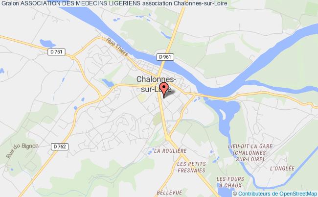 plan association Association Des Medecins Ligeriens Chalonnes-sur-Loire