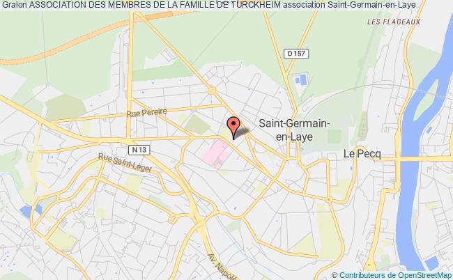 plan association Association Des Membres De La Famille De Turckheim Saint-Germain-en-Laye
