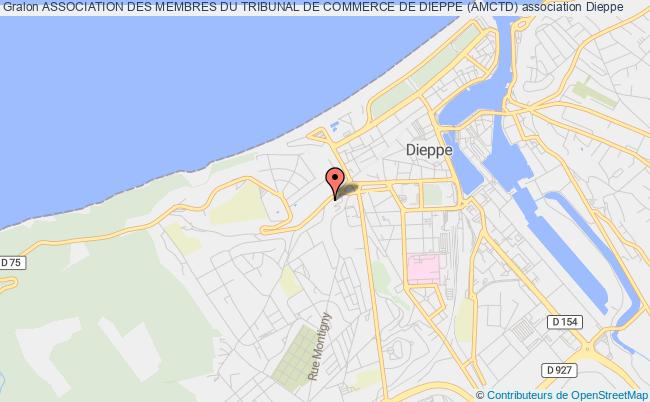 plan association Association Des Membres Du Tribunal De Commerce De Dieppe (amctd) Dieppe