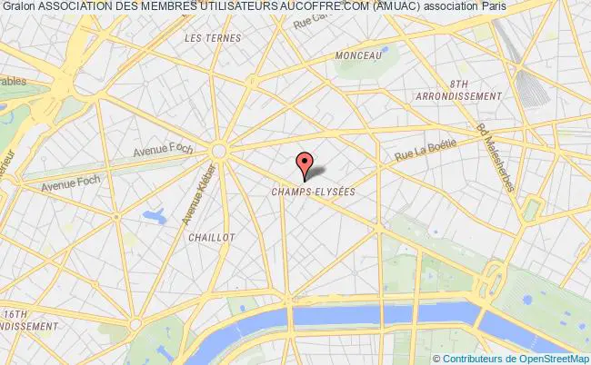 plan association Association Des Membres Utilisateurs Aucoffre.com (amuac) Paris