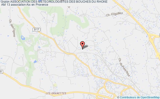 plan association Association Des Meteorologistes Des Bouches Du Rhone
 Am 13 Aix-en-Provence