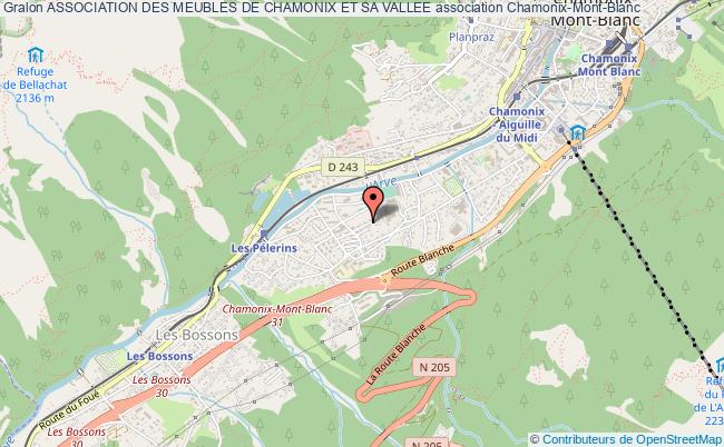 plan association Association Des Meubles De Chamonix Et Sa Vallee Chamonix-Mont-Blanc