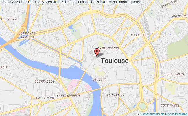 plan association Association Des Miagistes De Toulouse Capitole Toulouse