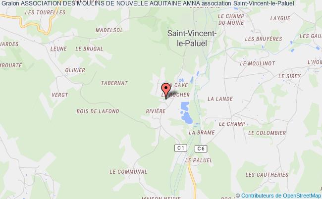 plan association Association Des Moulins De Nouvelle Aquitaine Amna Saint-Vincent-le-Paluel
