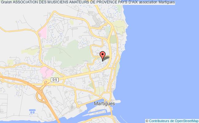 plan association Association Des Musiciens Amateurs De Provence Pays D'aix Martigues