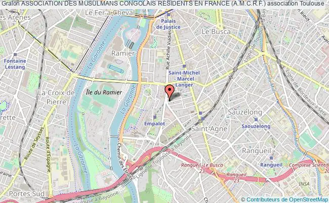 plan association Association Des Musulmans Congolais Residents En France (a.m.c.r.f.) Toulouse