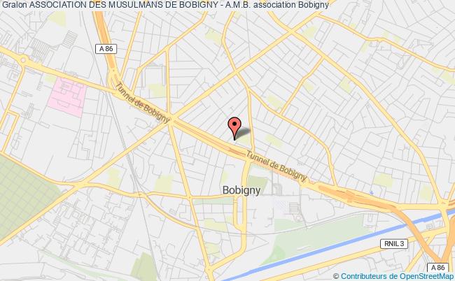 plan association Association Des Musulmans De Bobigny - A.m.b. Bobigny
