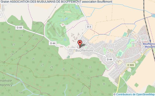 plan association Association Des Musulmans De Bouffemont Bouffémont