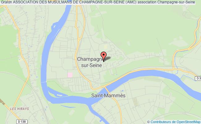 plan association Association Des Musulmans De Champagne-sur-seine (amc) Champagne-sur-Seine