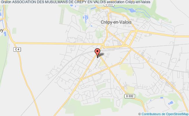plan association Association Des Musulmans De Crepy En Valois Crépy-en-Valois