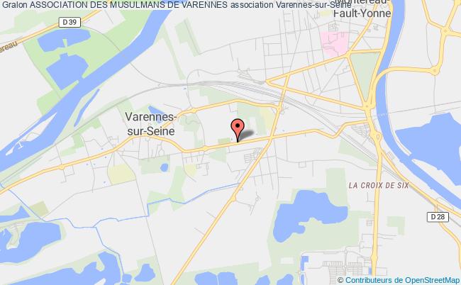 plan association Association Des Musulmans De Varennes Varennes-sur-Seine