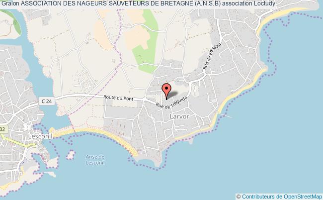 plan association Association Des Nageurs Sauveteurs De Bretagne (a.n.s.b) Loctudy