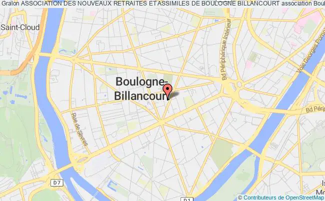 ASSOCIATION DES NOUVEAUX RETRAITES ET ASSIMILES DE BOULOGNE BILLANCOURT