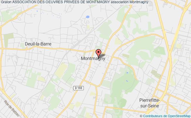plan association Association Des Oeuvres Privees De Montmagny Montmagny