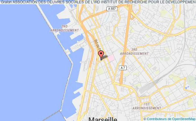 plan association Association Des Oeuvres Sociales De L'ird Institut De Recherche Pour Le Developpement Marseille