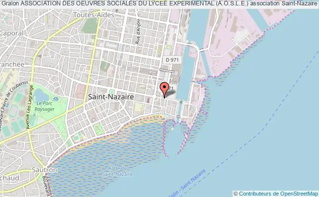 plan association Association Des Oeuvres Sociales Du Lycee Experimental (a.o.s.l.e.) Saint-Nazaire