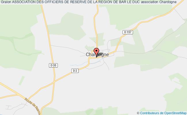 ASSOCIATION DES OFFICIERS DE RESERVE DE LA REGION DE BAR LE DUC