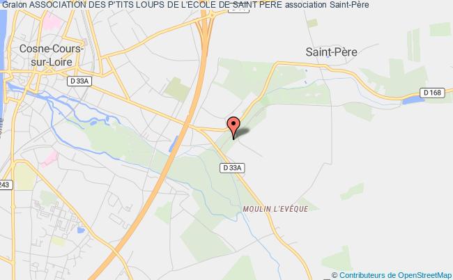 plan association Association Des P'tits Loups De L'ecole De Saint Pere Saint-Père