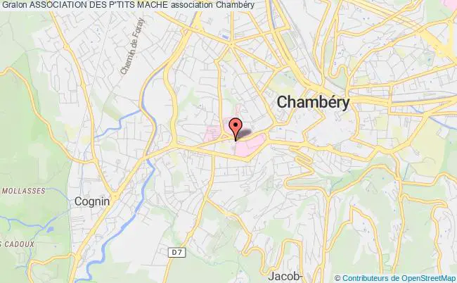 plan association Association Des P'tits Mache Chambéry