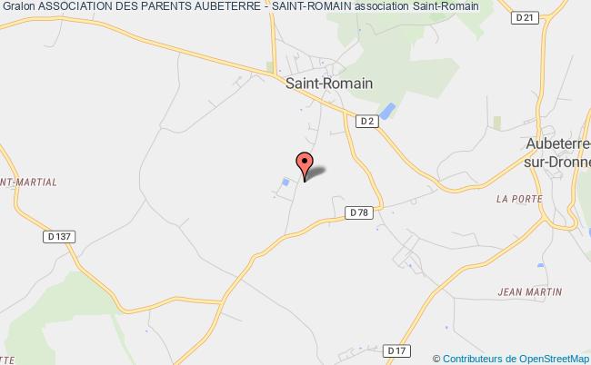 plan association Association Des Parents Aubeterre - Saint-romain Saint-Romain