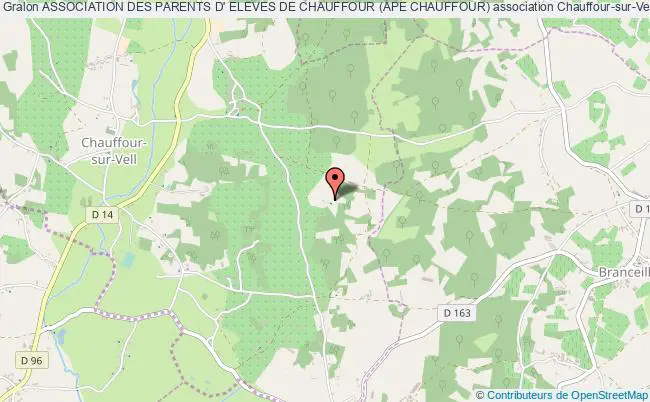plan association Association Des Parents D' Eleves De Chauffour (ape Chauffour) Chauffour-sur-Vell