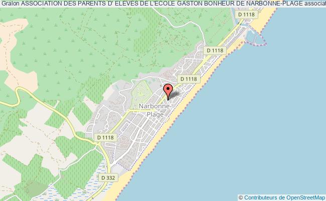 ASSOCIATION DES PARENTS D' ELEVES DE L'ECOLE GASTON BONHEUR DE NARBONNE-PLAGE