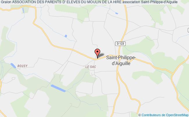 plan association Association Des Parents D' Eleves Du Moulin De La Hire Saint-Philippe-d'Aiguille