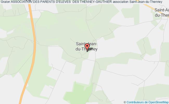 plan association Association Des Parents D'eleves  Des Thenney-gauthier Saint-Jean-du-Thenney