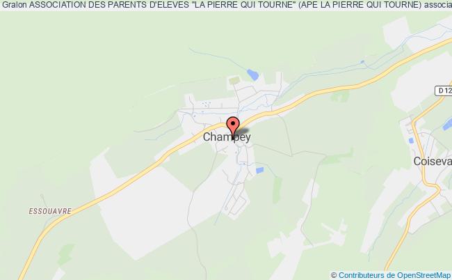 plan association Association Des Parents D'eleves "la Pierre Qui Tourne" (ape La Pierre Qui Tourne) Champey