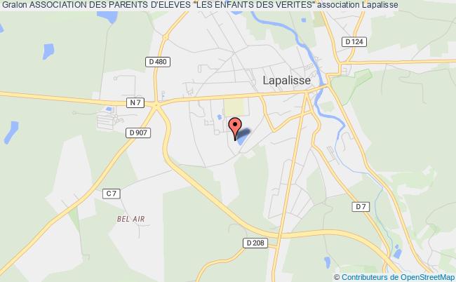 ASSOCIATION DES PARENTS D'ELEVES "LES ENFANTS DES VERITES"