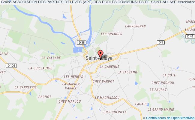 plan association Association Des Parents D'ÉlÈves (ape) Des Écoles Communales De Saint-aulaye Saint Aulaye-Puymangou