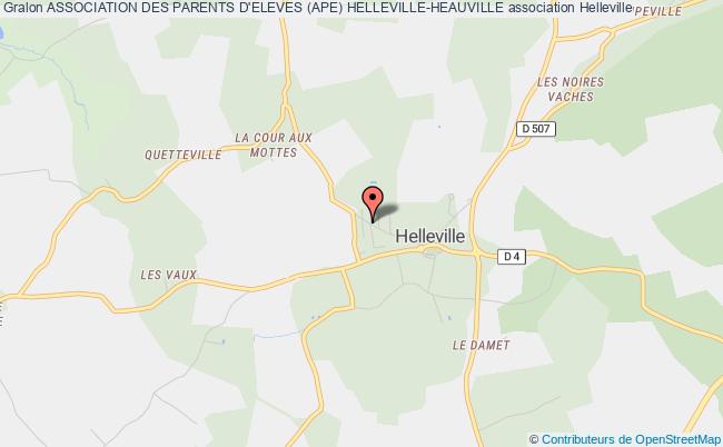 plan association Association Des Parents D'eleves (ape) Helleville-heauville Helleville