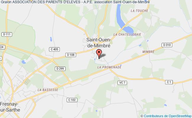 plan association Association Des Parents D'eleves - A.p.e. Saint-Ouen-de-Mimbré