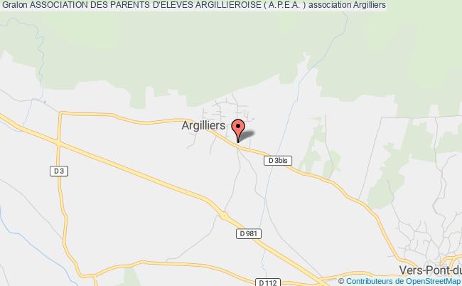 ASSOCIATION DES PARENTS D'ELEVES ARGILLIEROISE ( A.P.E.A. )