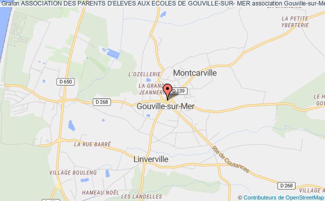 plan association Association Des Parents D'eleves Aux Ecoles De Gouville-sur- Mer Gouville-sur-Mer