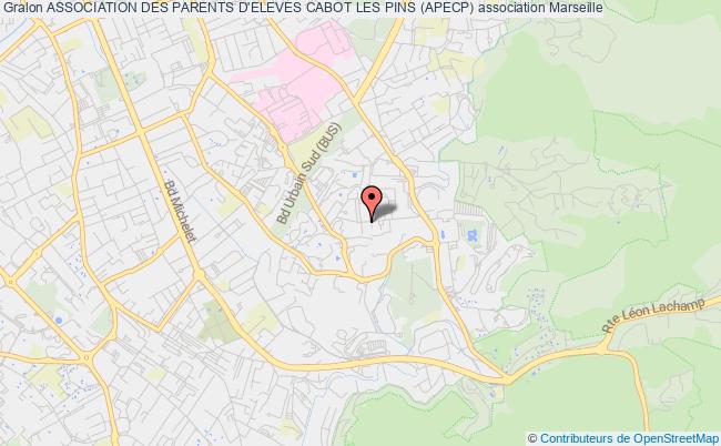 plan association Association Des Parents D'eleves Cabot Les Pins (apecp) Marseille