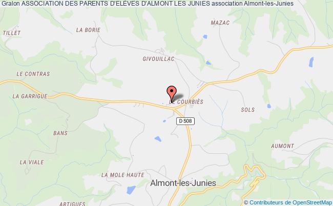 plan association Association Des Parents D'elÈves D'almont Les Junies Almont-les-Junies