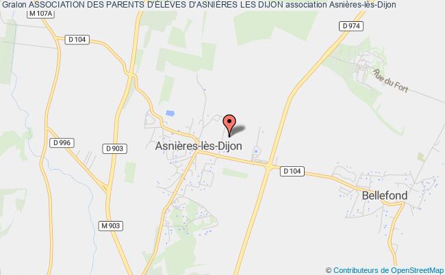 plan association Association Des Parents D'ÉlÈves D'asniÈres Les Dijon Asnières-lès-Dijon
