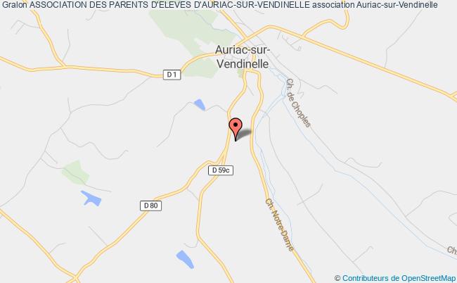 plan association Association Des Parents D'eleves D'auriac-sur-vendinelle Auriac-sur-Vendinelle