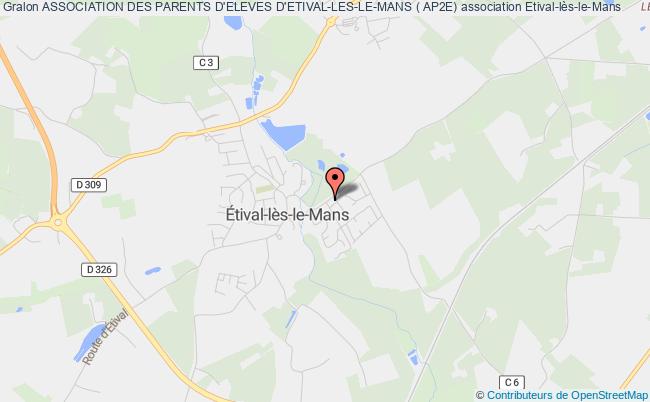 plan association Association Des Parents D'eleves D'etival-les-le-mans ( Ap2e) Étival-lès-le-Mans