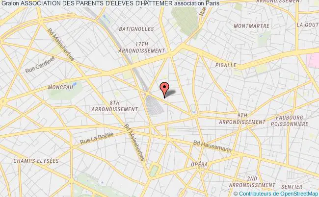 plan association Association Des Parents D'ÉlÈves D'hattemer Paris